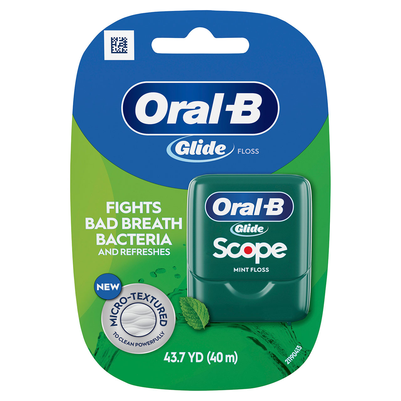 Oral-B Glide w Scope Flavor, Mint Dental Floss