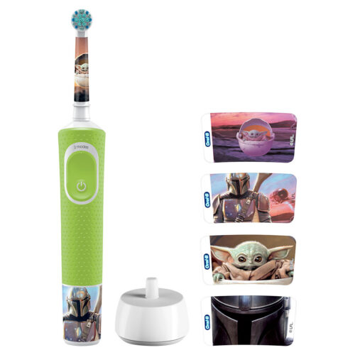 Oral-B Pixar Mandalorian Kids Electric Toothbrush Bundle - Image 2