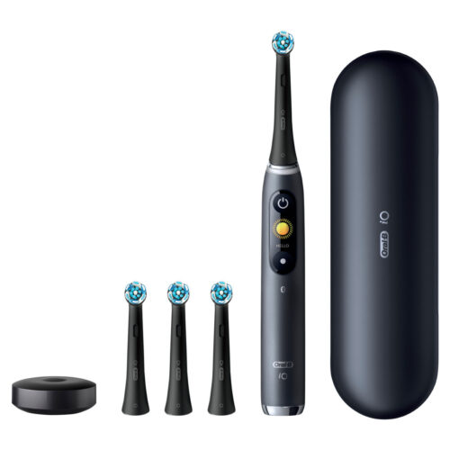 Alternative view of Oral-B iO9 Twin Pack, Black Onyx + Rose Quartz