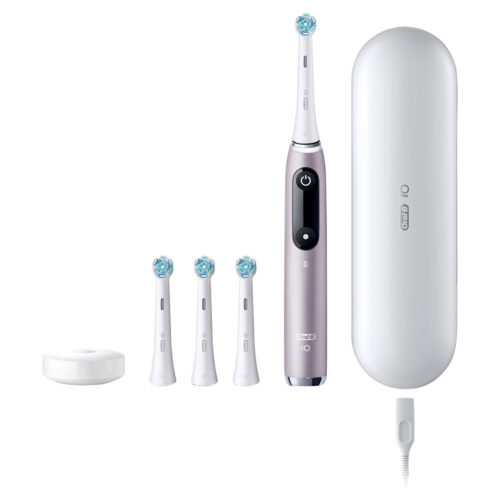 Alternative view of Oral-B iO9 Twin Pack, Rose Quartz + Rose Quartz