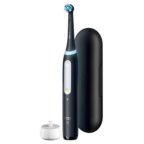 Alternative view of Oral-B + Crest iO Series 4 Gum Care Bundle, Black
