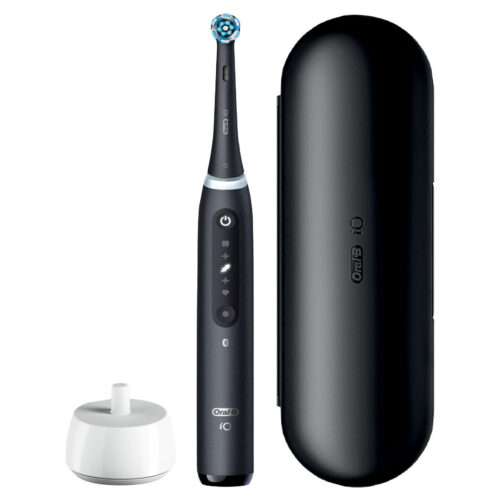 Alternative view of Oral-B iO Series 5 Customizable Clean Rechargeable Electric Toothbrush, Matte Black