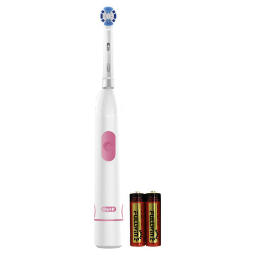 Alternative view of Oral-B Revolution Battery Toothbrush, White