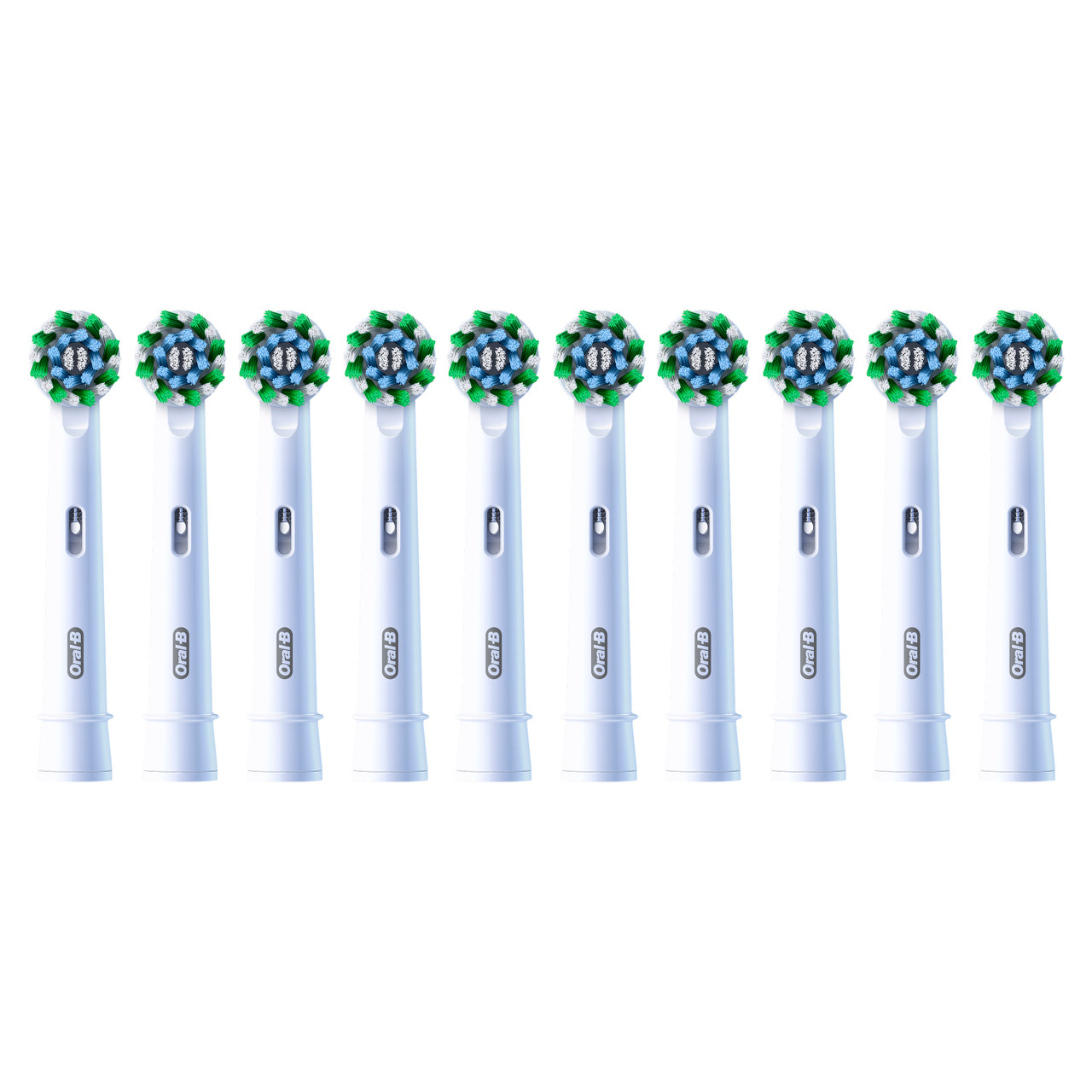 Oral-B CrossAction X-Filament Replacement Brush Heads, 10 Count - Image 2