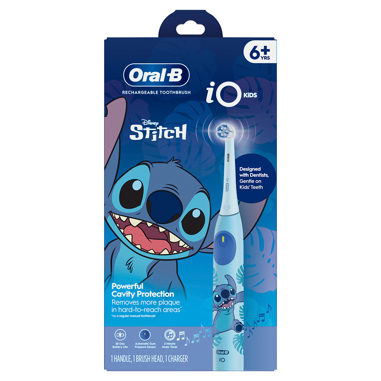 Oral-B iO Kids Electric Toothbrush Featuring Stitch - Image 3