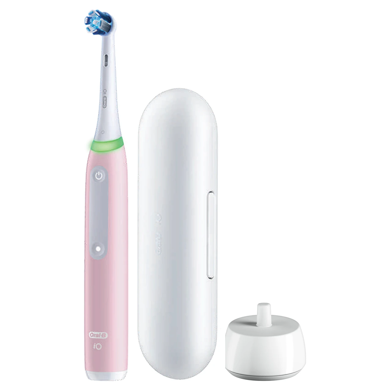 Oral-B iO Series 3 Clean & Protect Rechargeable Electric Toothbrush, Azalea Pink - Image 2