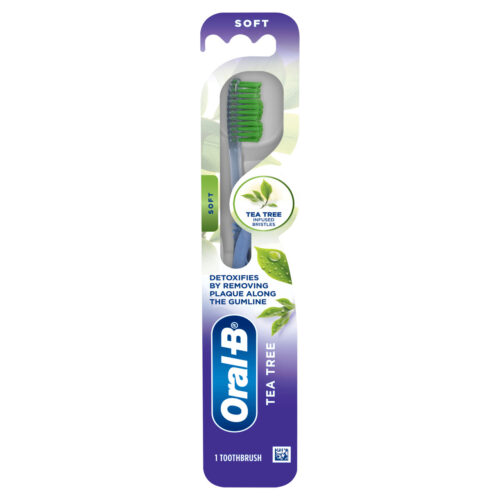 Oral-B Toothbrush with Tea Tree Infused Bristles