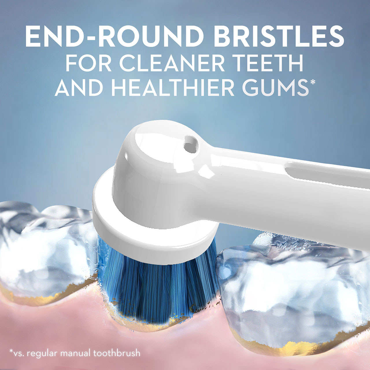 Oral-B Precision Clean X-Filament Replacement Brush Heads, 2 Count - Image 3