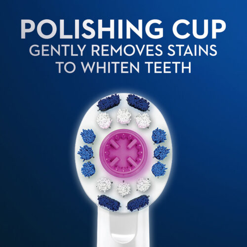 Oral-B 3D White X-Filament Replacement Brush Heads, 3 CT - Image 3