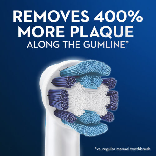 Alternative view of Oral-B Precision Clean X-Filament Brush Heads, 6 Count