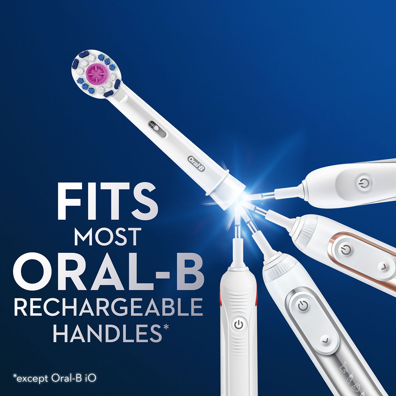 Oral-B 3D White X-Filament Replacement Brush Heads, 3 CT - Image 4