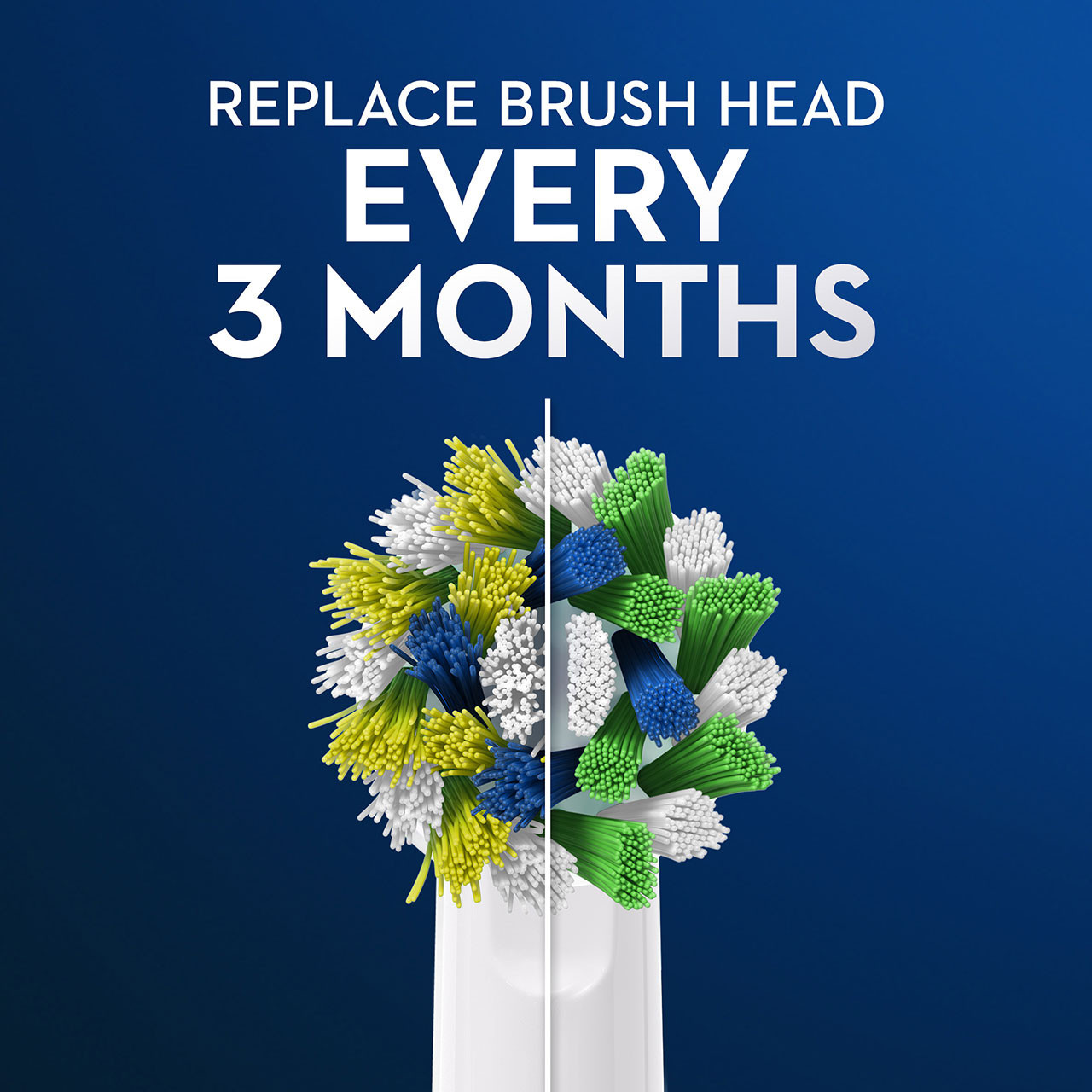 Oral-B CrossAction X-Filament Replacement Brush Heads, 3 Count - Image 5