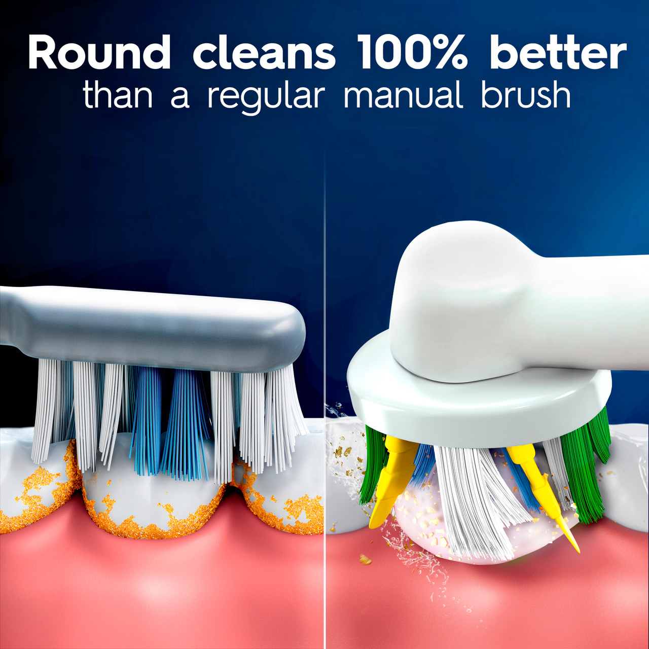 FlossAction X-Filament Brush Heads, 2 Ct - Image 3