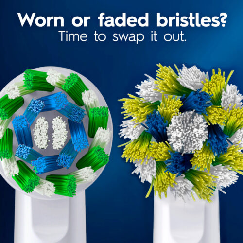 Oral-B CrossAction X-Filament Replacement Brush Heads, 10 Count - Image 6