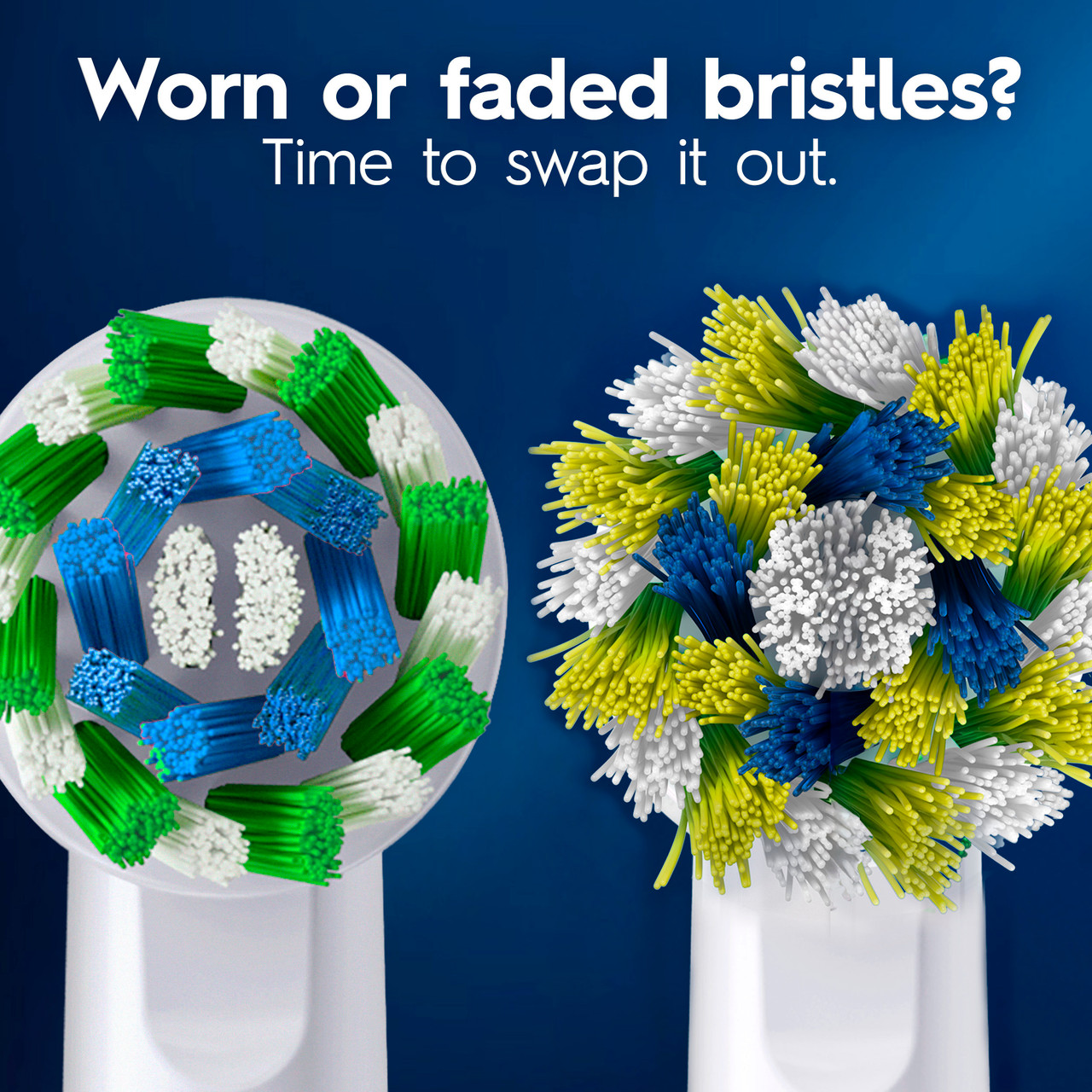 Oral-B CrossAction X-Filament Replacement Brush Heads, 10 Count - Image 6