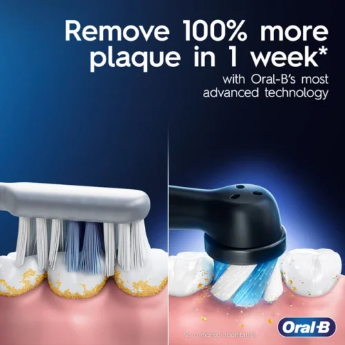 Oral-B iO Series 7 Twin Pack, Black Onyx and White Alabaster - Image 3