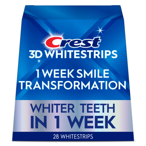Crest 3DWhitestrips 1 Week Smile Transformation
