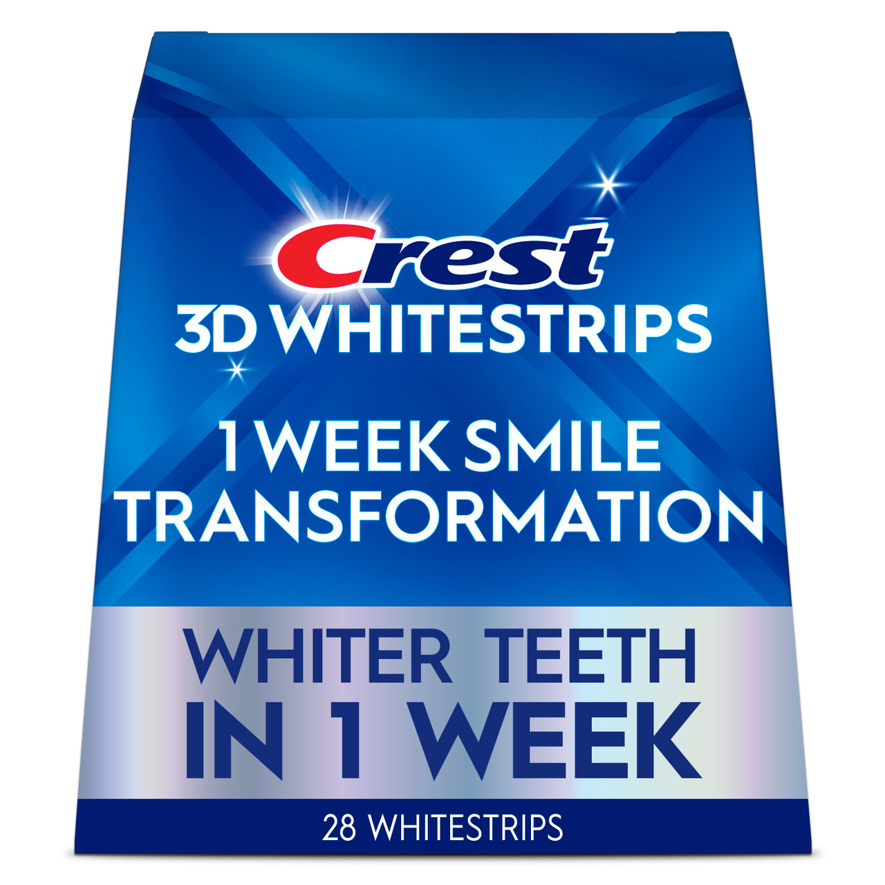 Crest 3DWhitestrips 1 Week Smile Transformation