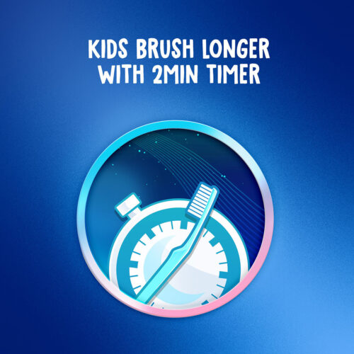 Oral-B + Crest Color Changing Battery Toothbrush Bundle for Kids - Image 5