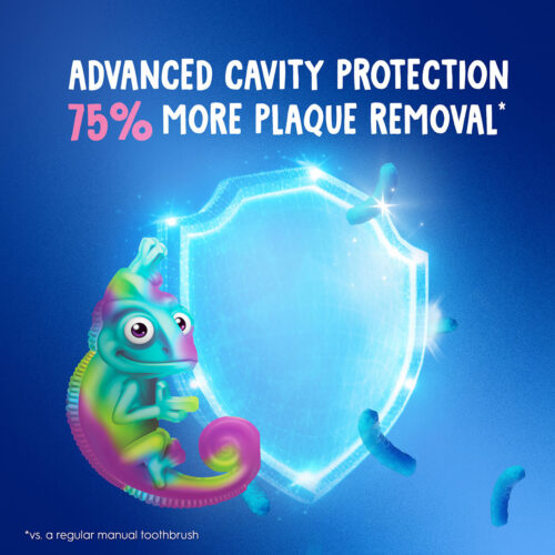 Oral-B + Crest Color Changing Electric Toothbrush Kids Bundle - Image 3