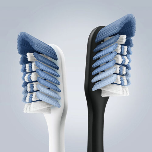 Clic Toothbrush Replacement Brush Heads, White, 2 Count - Image 8
