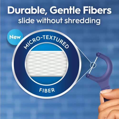 Oral-B Glide Peppermint Dental Floss Picks with Arctic Peppermint Oil Flavor - Image 8