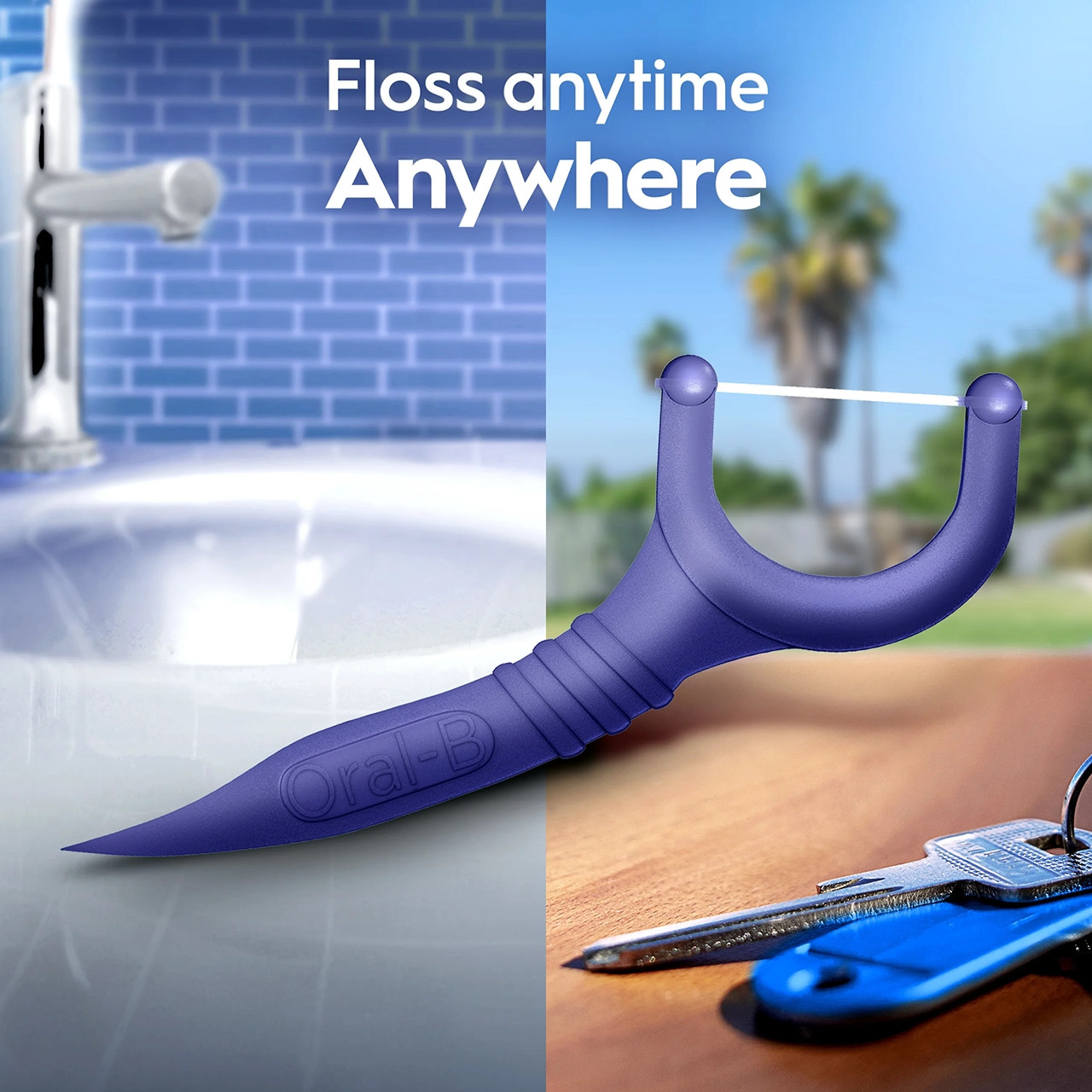 Oral-B Glide Peppermint Dental Floss Picks with Arctic Peppermint Oil Flavor - Image 4