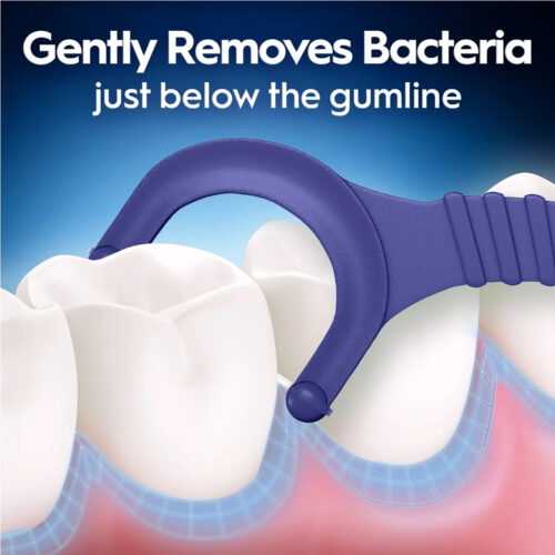 Oral-B Glide Peppermint Dental Floss Picks with Arctic Peppermint Oil Flavor - Image 3