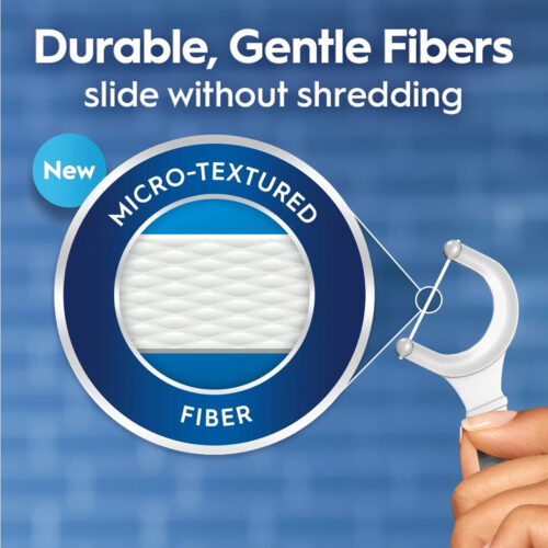 Oral-B Glide Bacteria Guard Dental Floss Picks, 75 Picks - Image 7