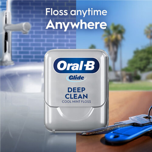 Oral-B Glide Deep Clean Cool Mint Dental Floss - Image 4
