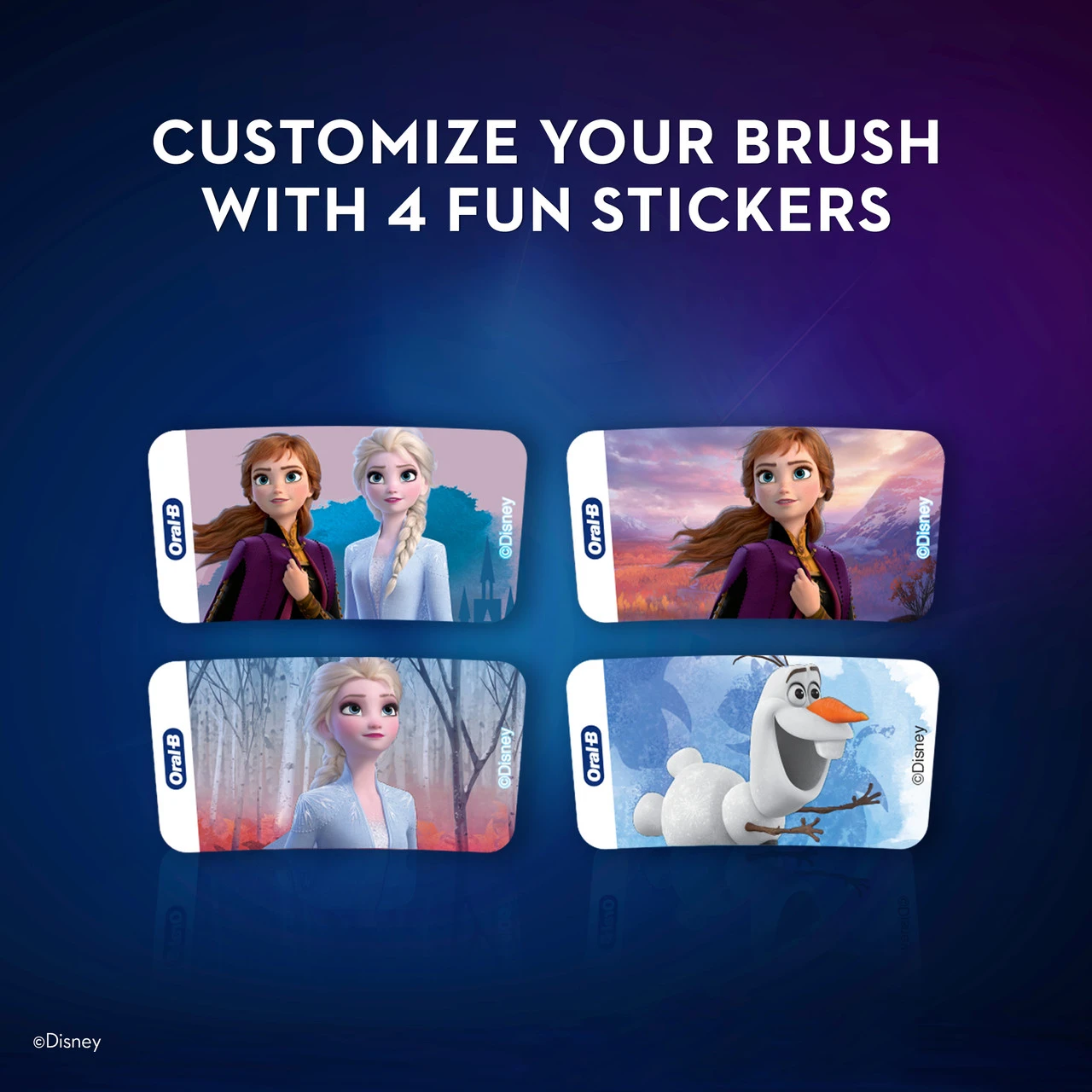 Oral-B Family Pack featuring iO2 + Disney's Frozen, Night Black - Image 7