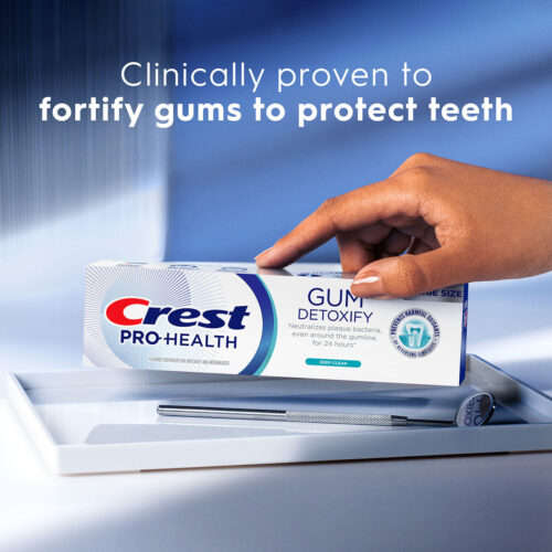 Crest Pro-Health Gum Detoxify Toothpaste, Deep Clean, 4.8 oz - Image 6