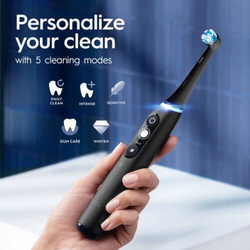 iO Series 7 Electric Toothbrush, Black Onyx - Image 4