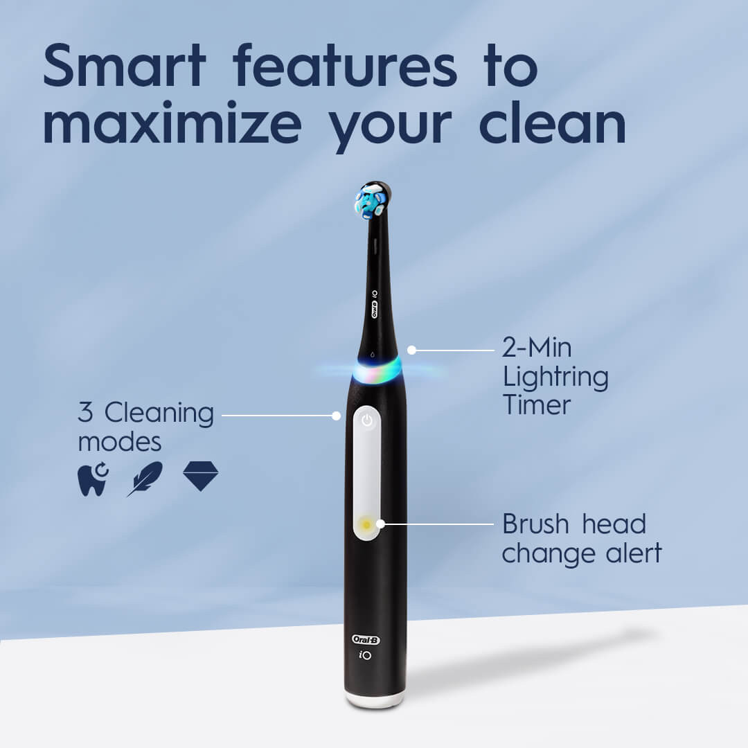 iO Series 3 Rechargeable Electric Toothbrush, Icy Blue - Image 5