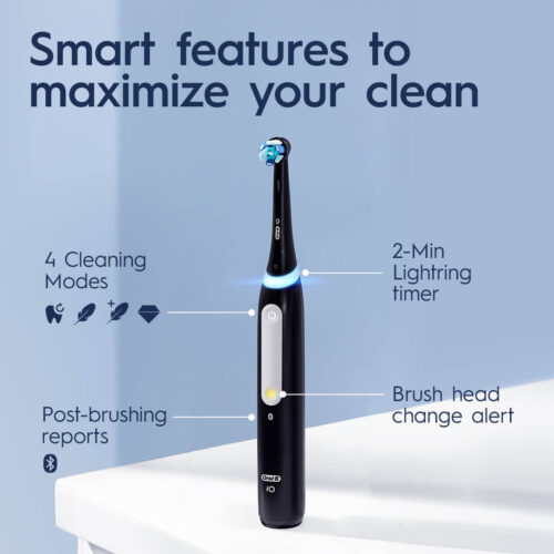 iO Series 4 Rechargeable Electric Toothbrush, Blue - Image 5