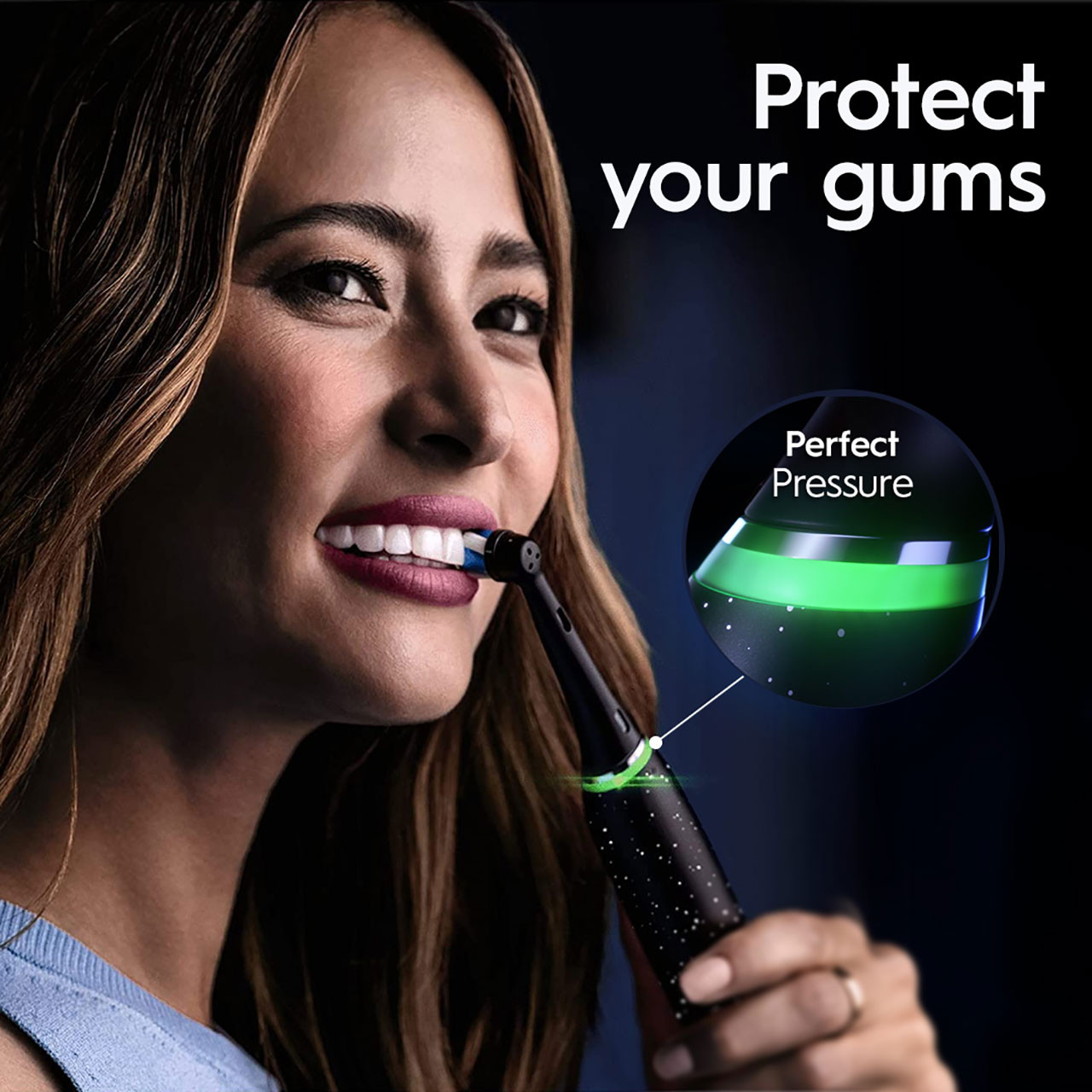 iO Series 10 Rechargeable Electric Toothbrush, Cosmic Black - Image 8