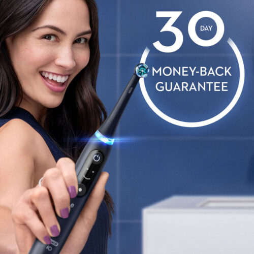 Oral-B iO Series 7 Twin Pack, Black Onyx and White Alabaster - Image 10