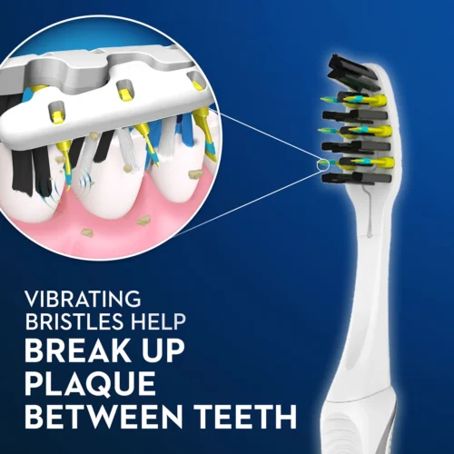 Oral-B Pulsar Battery Toothbrush with Charcoal Infused Bristles - Image 3