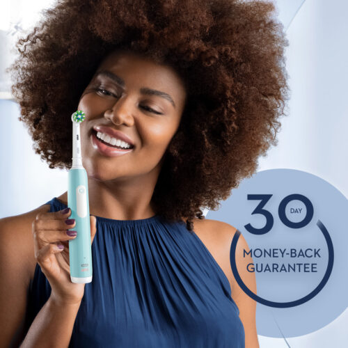 Pro 1000 Rechargeable Electric Toothbrush, Turquoise - Image 7