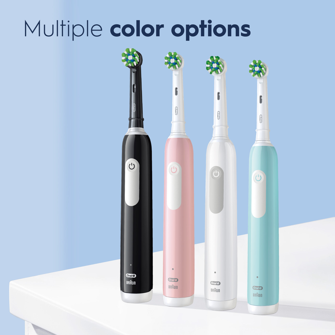 Pro 1000 Rechargeable Electric Toothbrush, Turquoise - Image 8