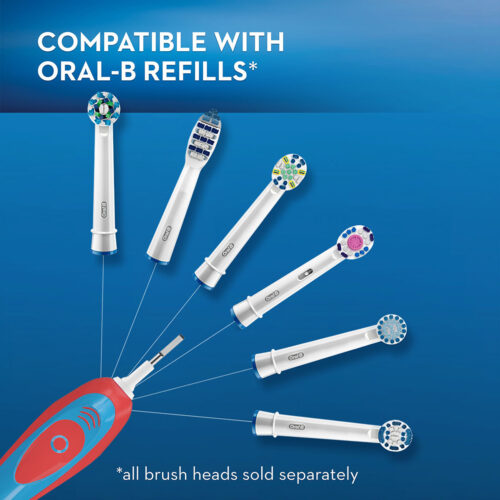 Pro-Health Sparkle Fun Battery Kids Toothbrush with Replaceable Sensitive Brush Head, for Kids 3+ - Image 7