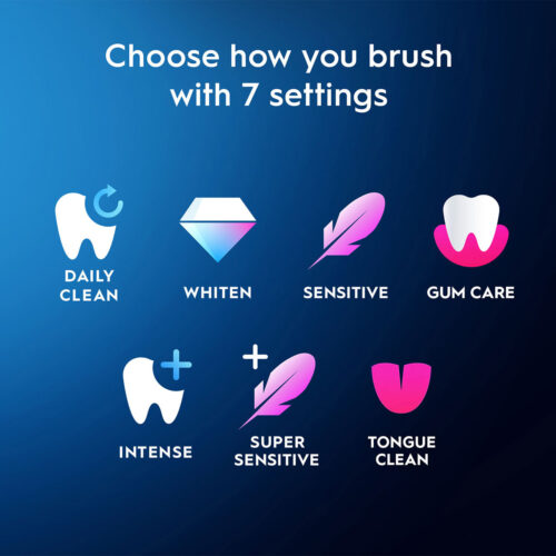 Oral-B iO Series 10 Twin Pack, Cosmic Black + Stardust White - Image 5