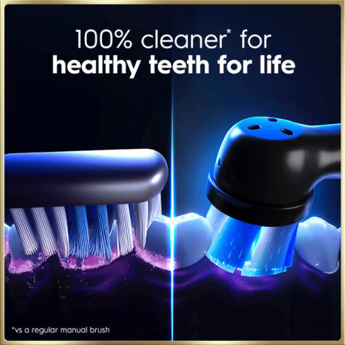 Oral-B iO Series 9 Genius Rechargeable Electric Toothbrush, Sapphire Blue - Image 8