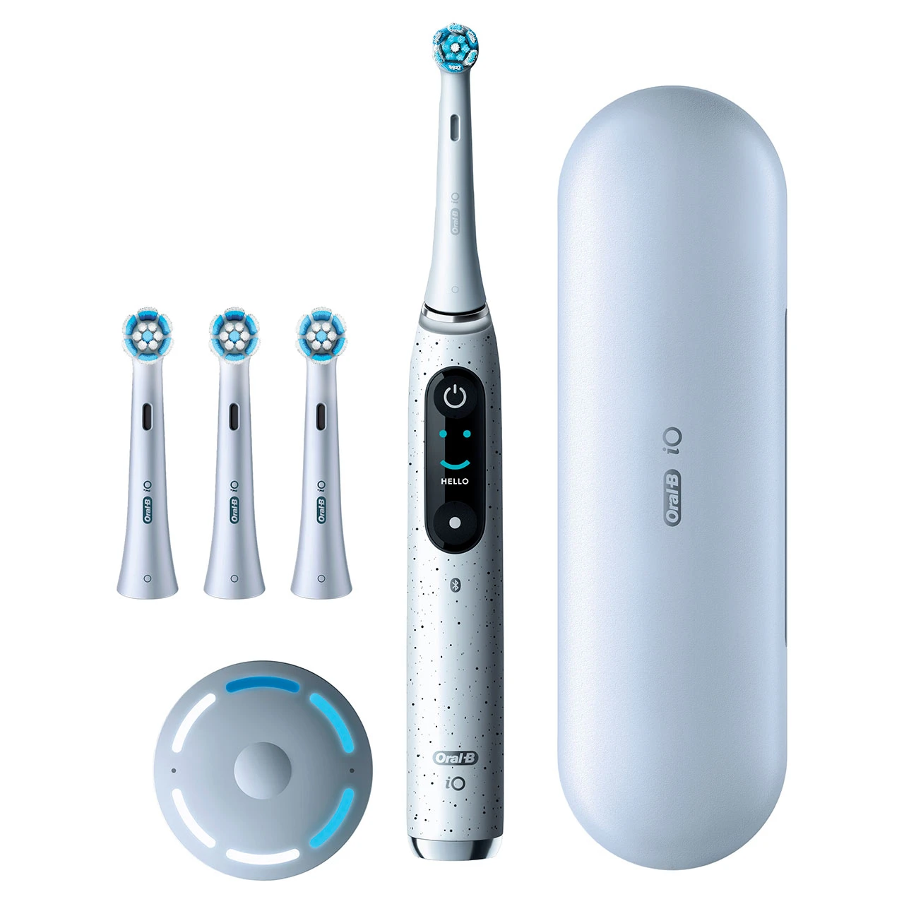 Oral-B iO Series 10 Twin Pack, Stardust White + Stardust White - Image 2