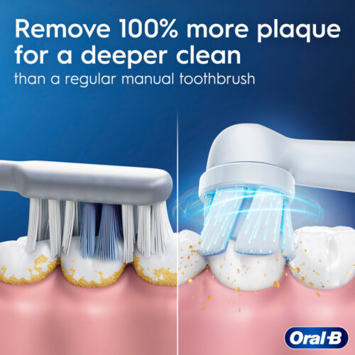 Oral-B Family Pack Featuring iO2 + Kids Advanced Cavity Bundle, Pure White - Image 3