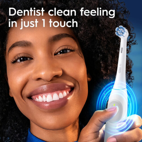 Oral-B + Crest Gum Care iO Series 2 Bundle, Pure White - Image 4
