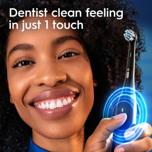 Oral-B Family Pack Featuring iO2 + Kids Advanced Cavity Bundle, Night Black - Image 4