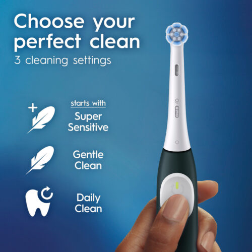 iO Series 2 Rechargeable Electric Toothbrush Starter Kit, Forest Green - Image 5