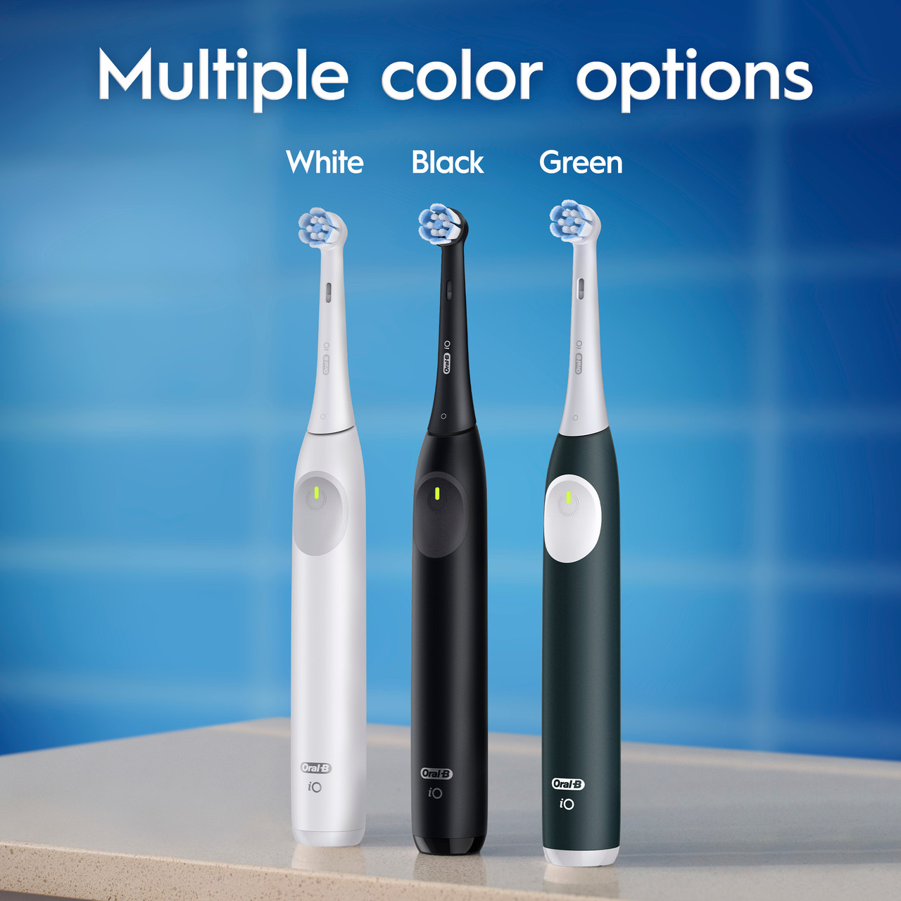 iO Series 2 Rechargeable Electric Toothbrush Starter Kit, Pure White - Image 8