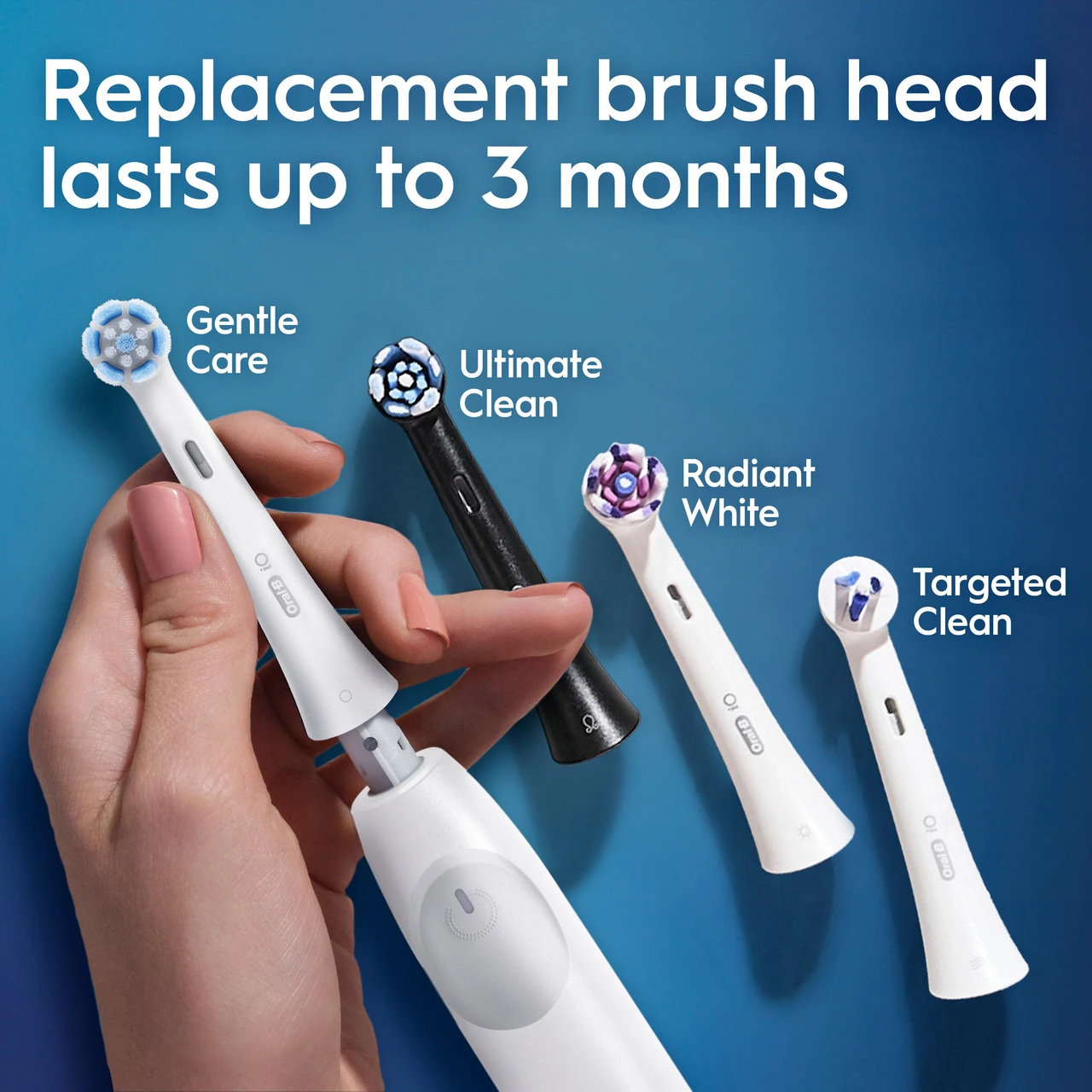 iO Series 2 Rechargeable Electric Toothbrush Starter Kit, Pure White - Image 9